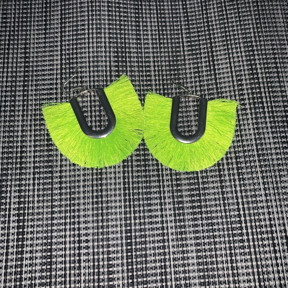 Neon earrings